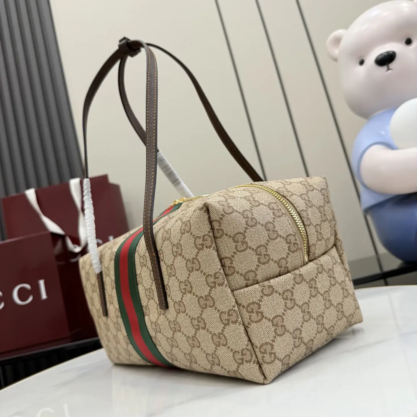 Gucci Beige Generation Top Handle Bag product photo from LabelPicks