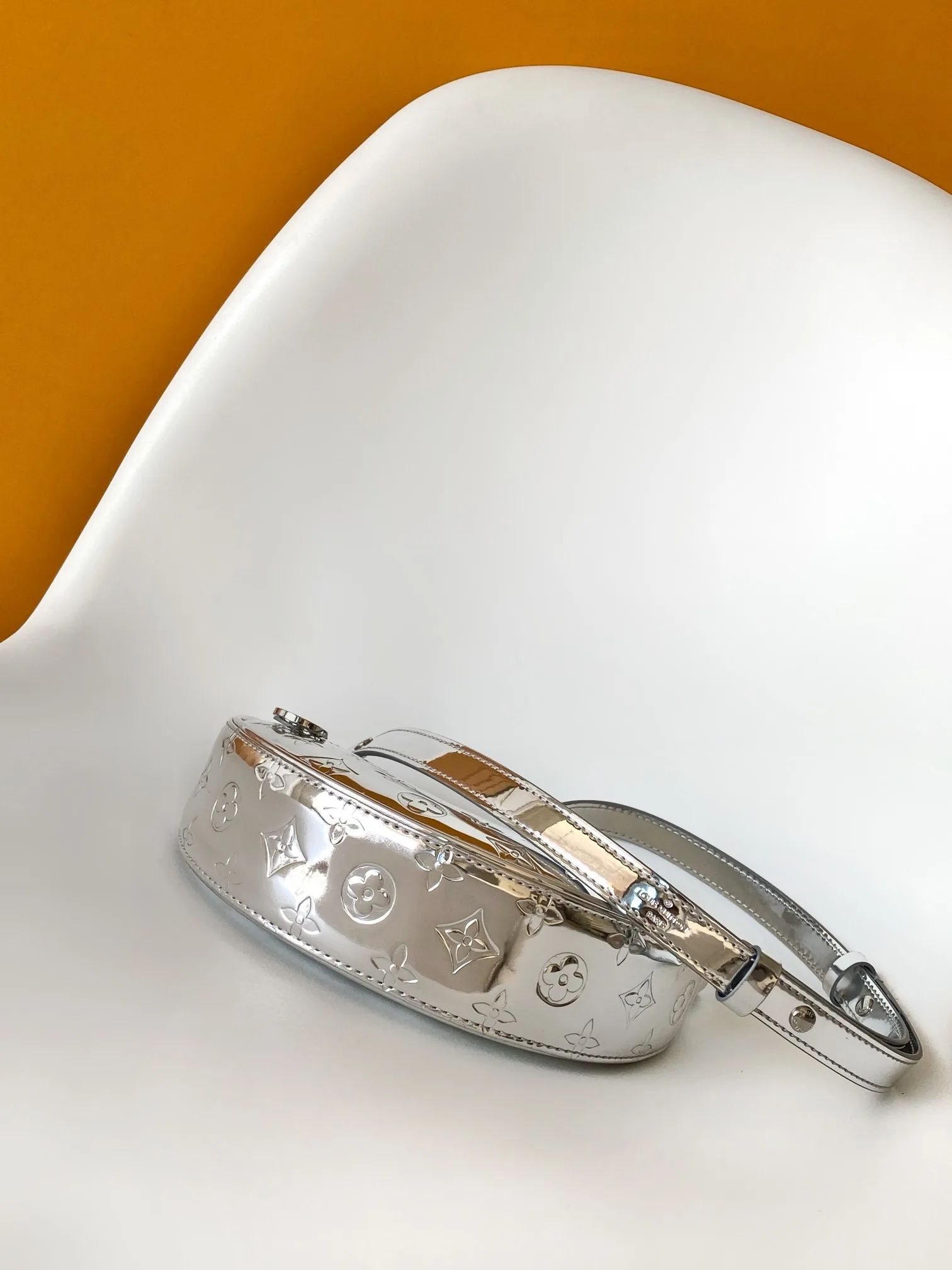 Louis Vuitton Silver Loop Monogram Canvas Hobo Bag product photo from LabelPicks