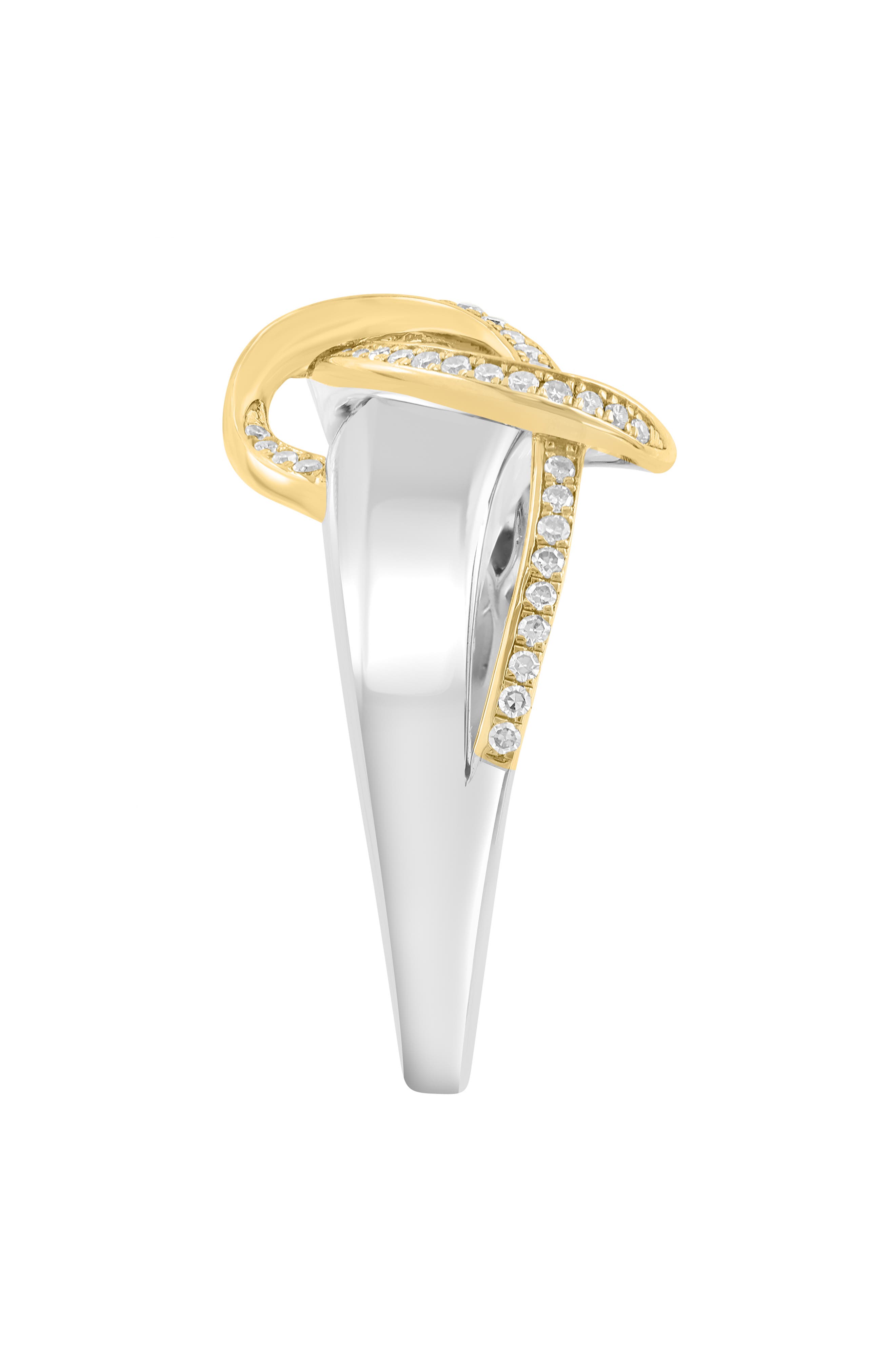 EFFY Two-Tone Diamond Ring