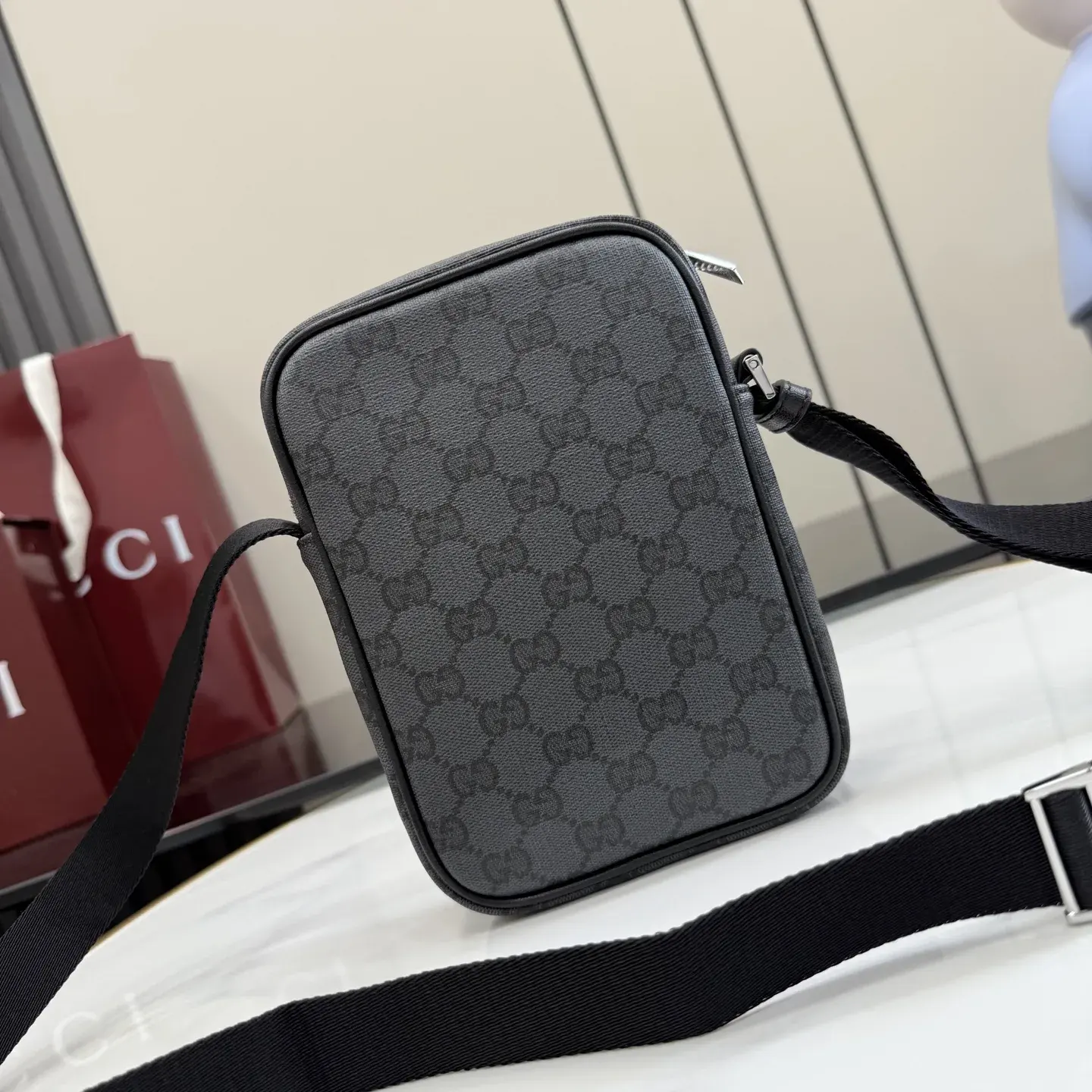 Gucci Generation Black Nylon Crossbody Bag product photo from LabelPicks