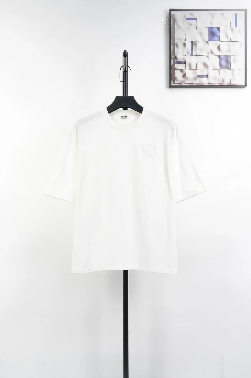 LOEWE White Pocket T-Shirt with Tonal Anagram product photo from LabelPicks