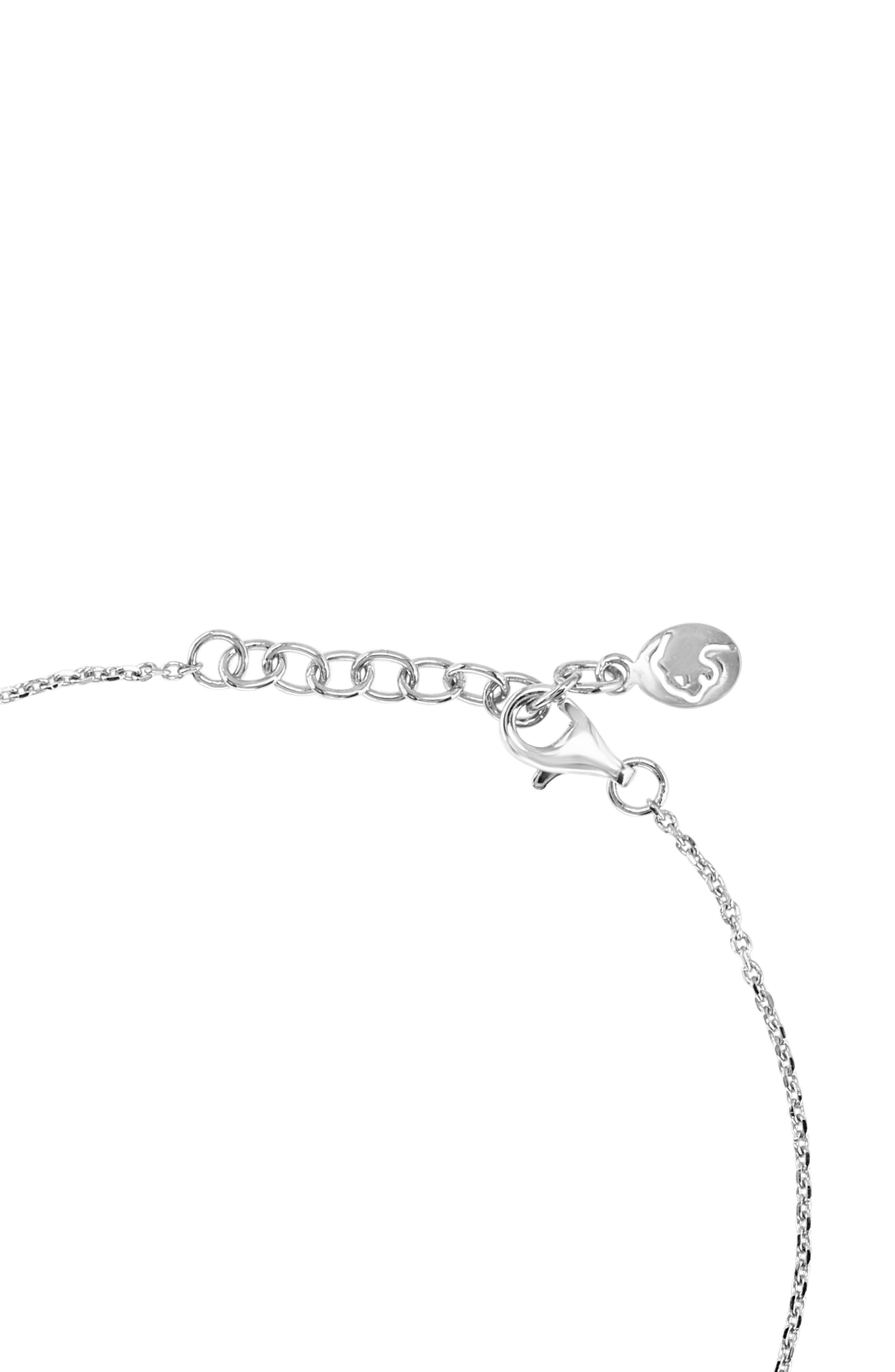 EFFY Sterling Silver Pavé Diamond Heart Bracelet