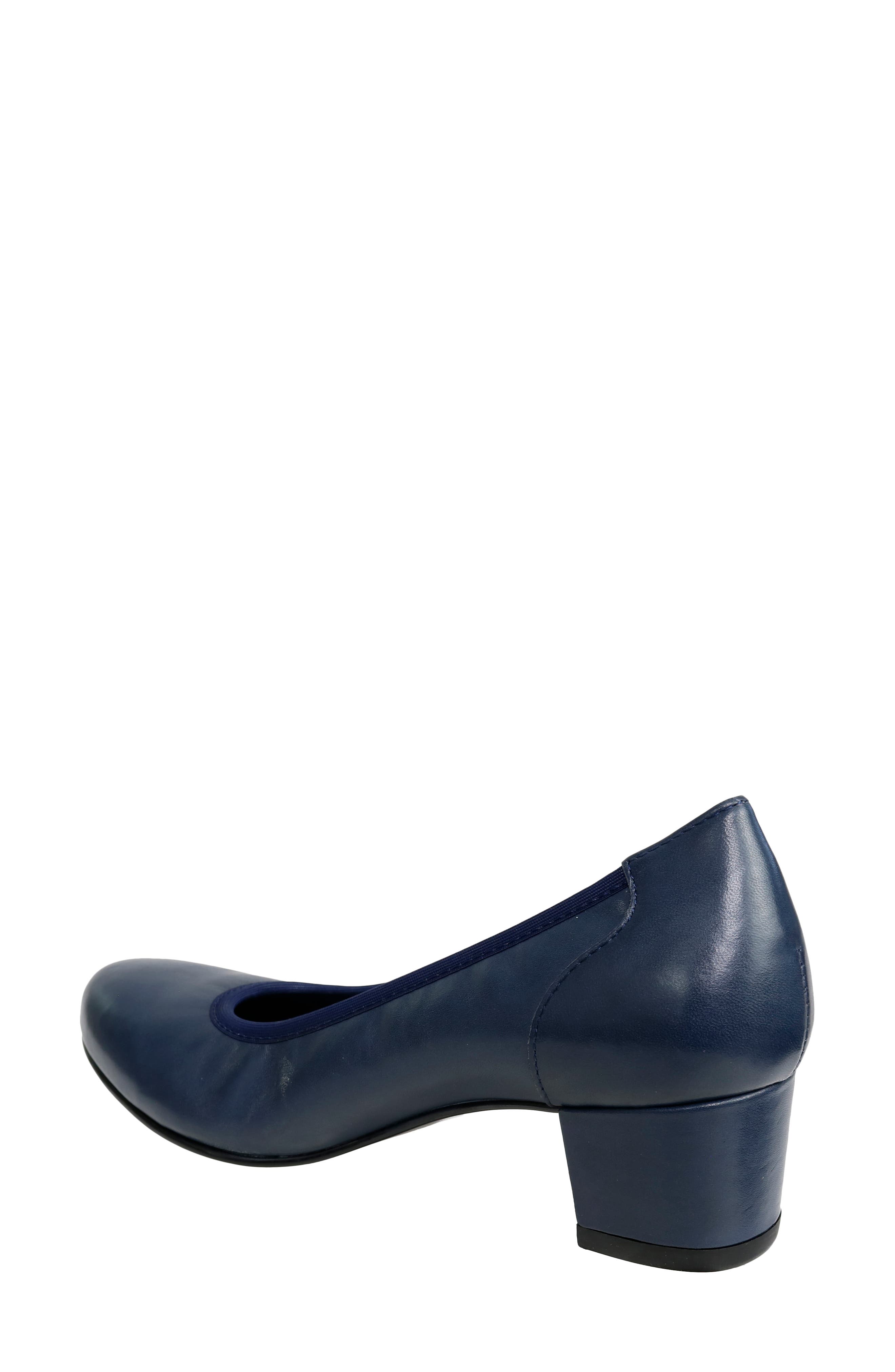 David Tate Simona Block Heel Pump