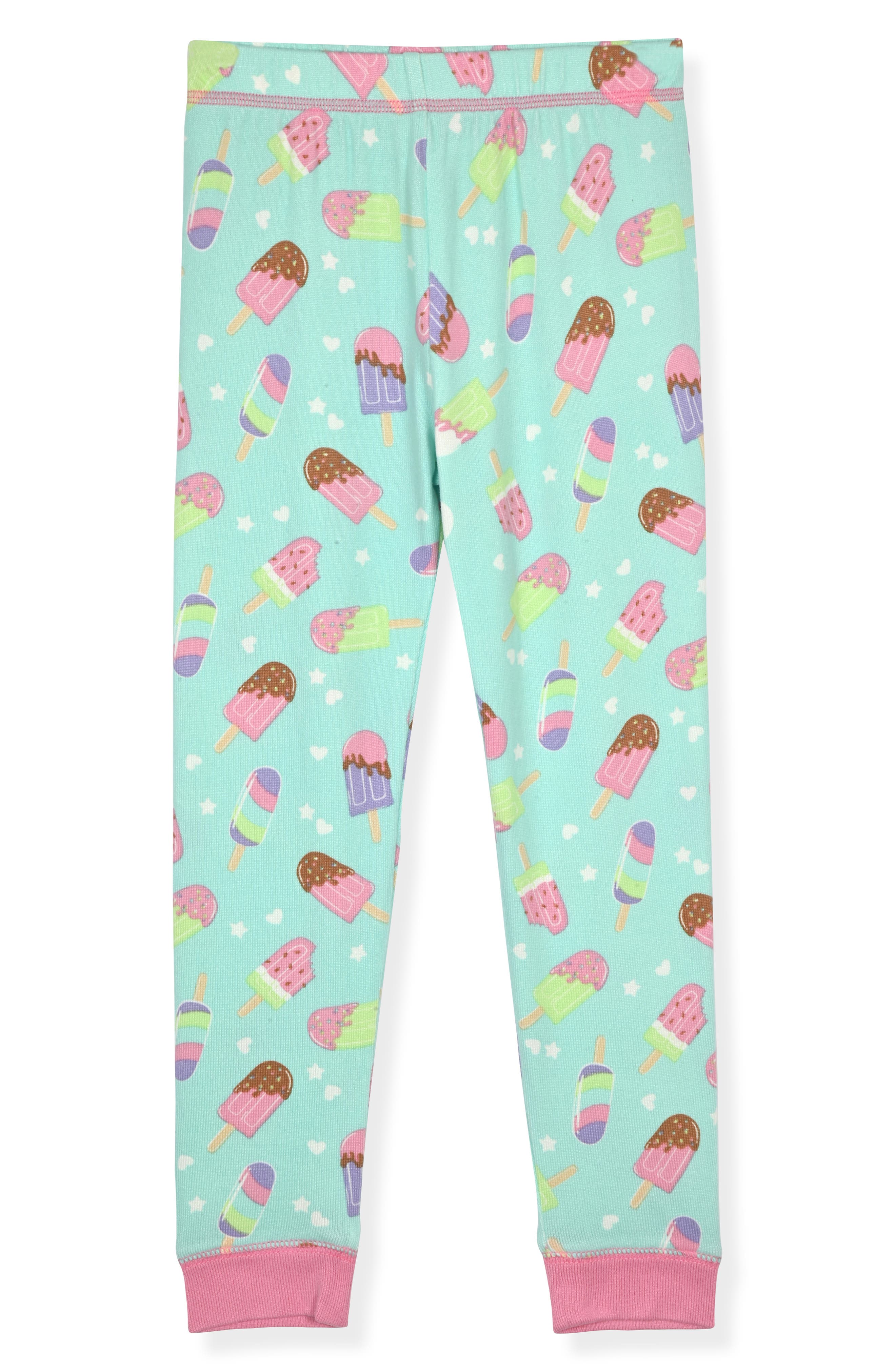 SLEEP ON IT Kids' 2-Piece Fitted Pajamas & Scrunchie Set