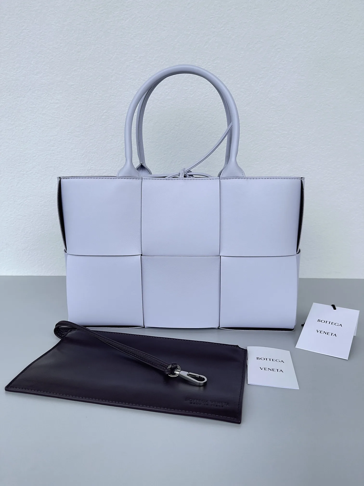 Bottega Veneta Intrecciato Woven Leather Tote Bag product photo from LabelPicks