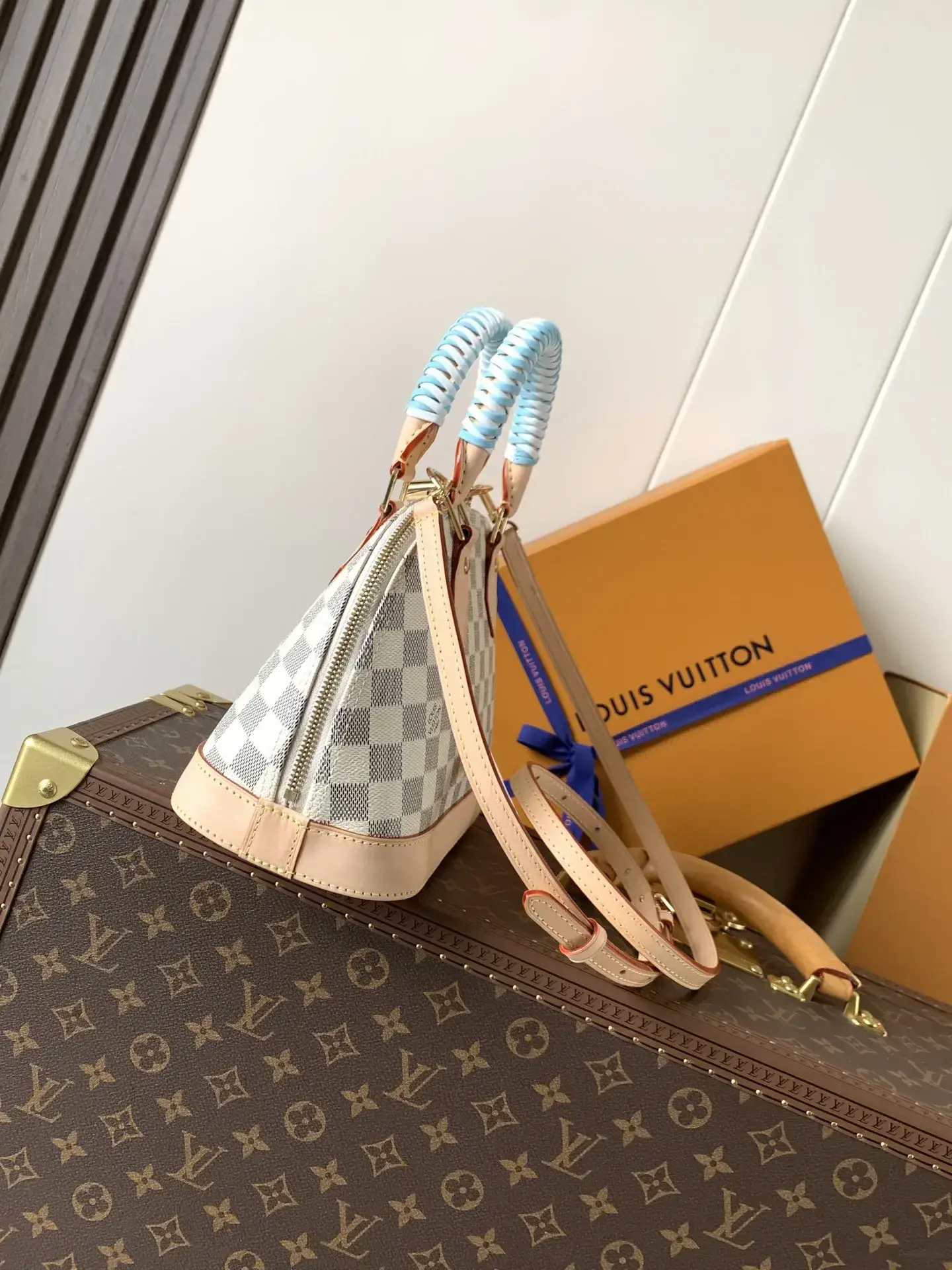 Louis Vuitton Brown Alma Monogram Canvas Top Handle Bag product photo from LabelPicks