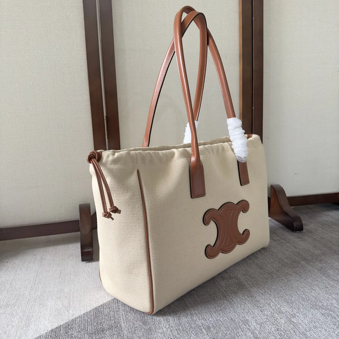 Celine Brown Triomphe Tote Bag product photo from LabelPicks
