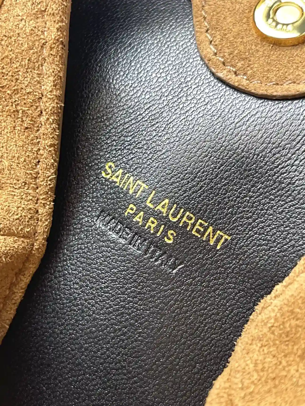 Saint Laurent Lambskin Jamie Bucket Bag product photo from LabelPicks