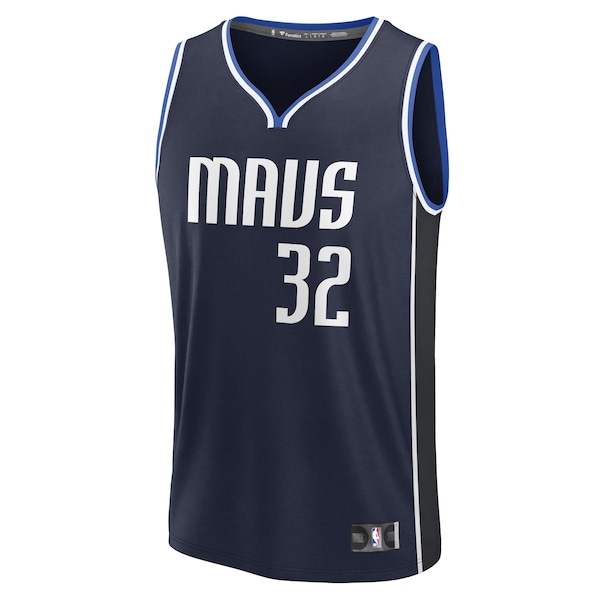 Cooper Flagg Dallas Mavericks  2025 NBA Draft First Round Pick Fast Break Replica Jersey - Statement Edition - Navy