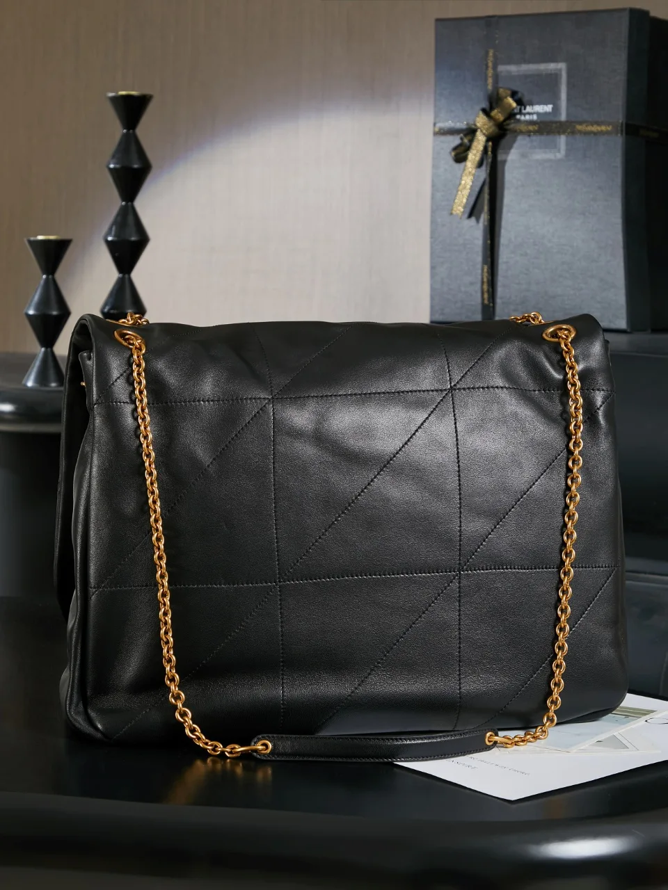 Saint Laurent Lambskin Jamie Shoulder Bag product photo from LabelPicks