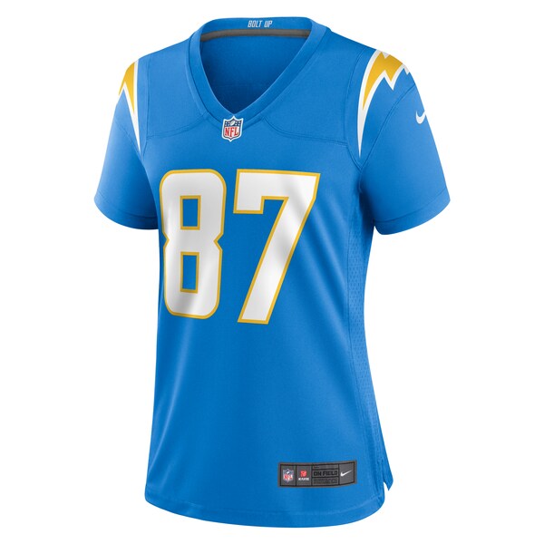 Simi Fehoko Los Angeles Chargers Nike Women's  Game Jersey -  Powder Blue