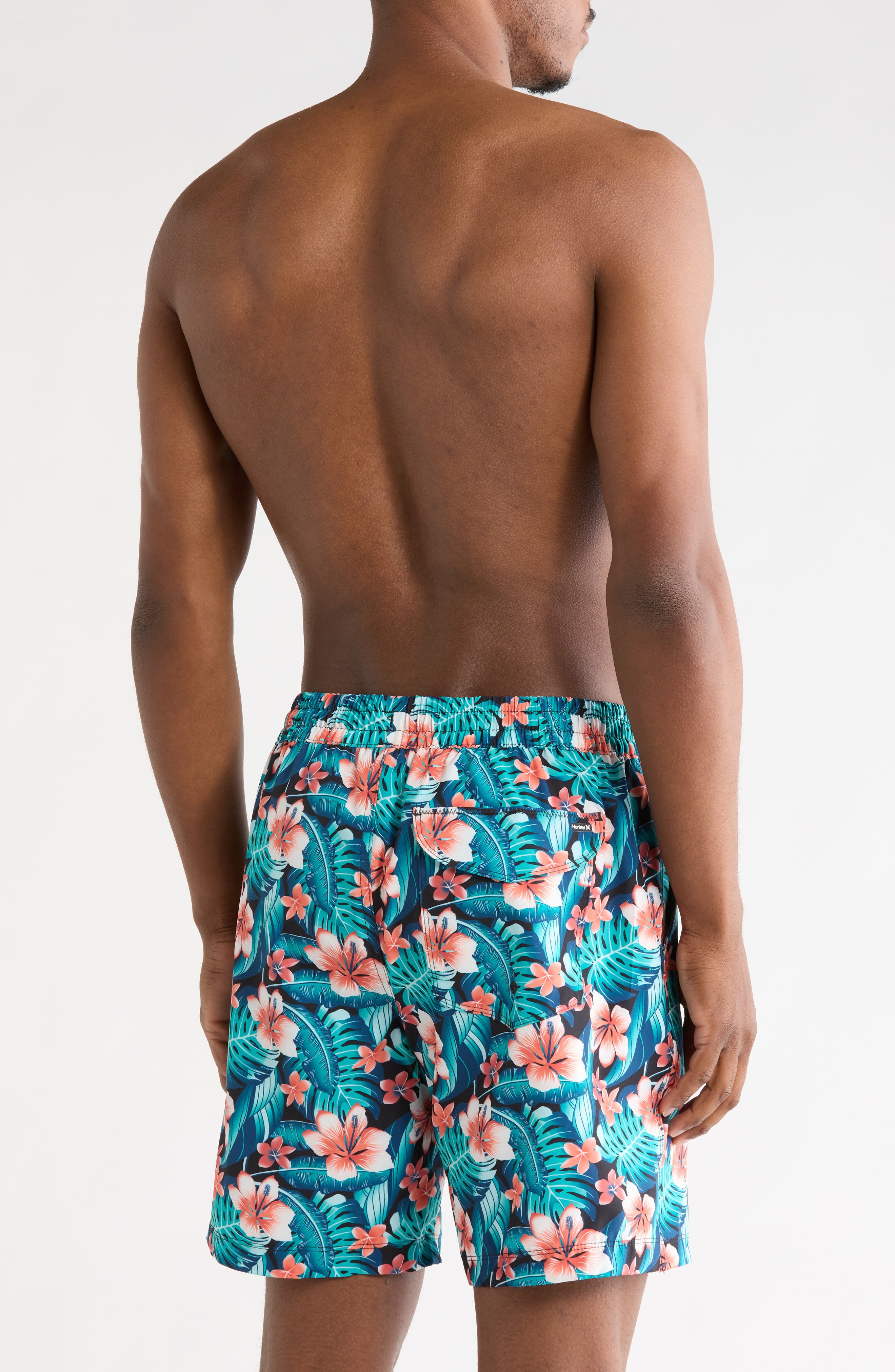 Hurley Cabana Floral Volley Swim Shorts