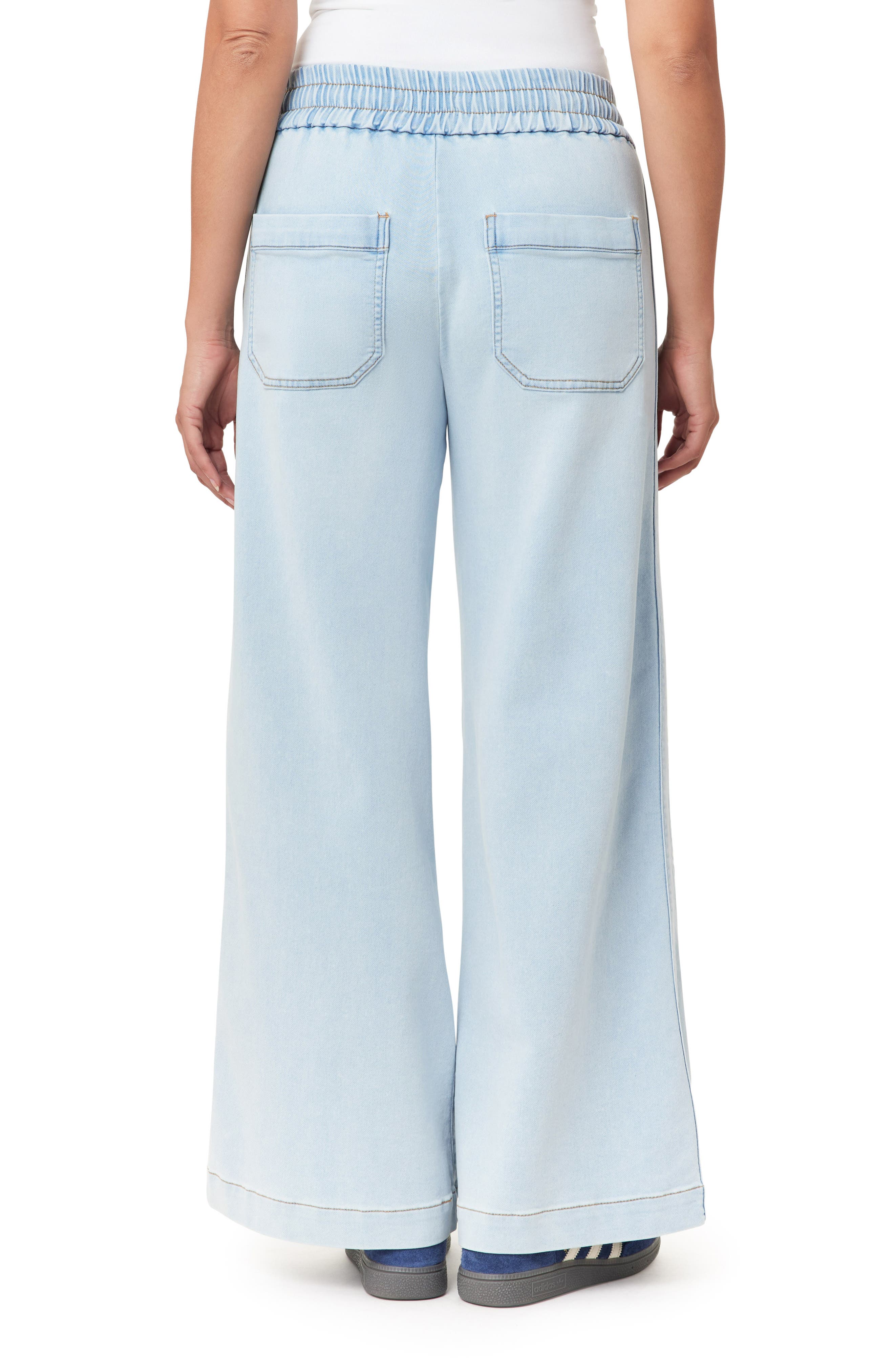 Kensie Ultra High Waist Relaxed Fit Denim Pants