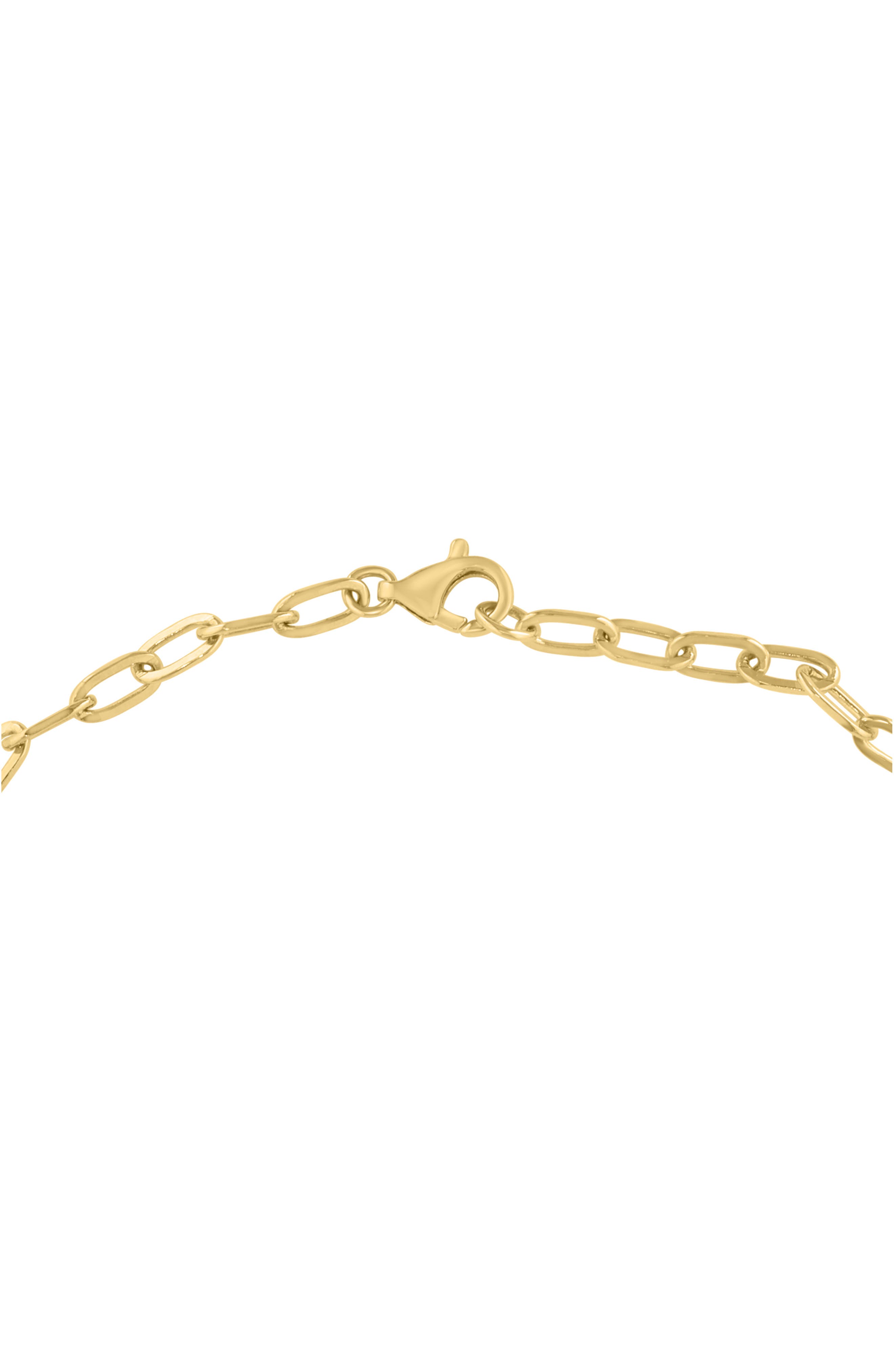EFFY Diamond Link Paper Clip Chain Bracelet