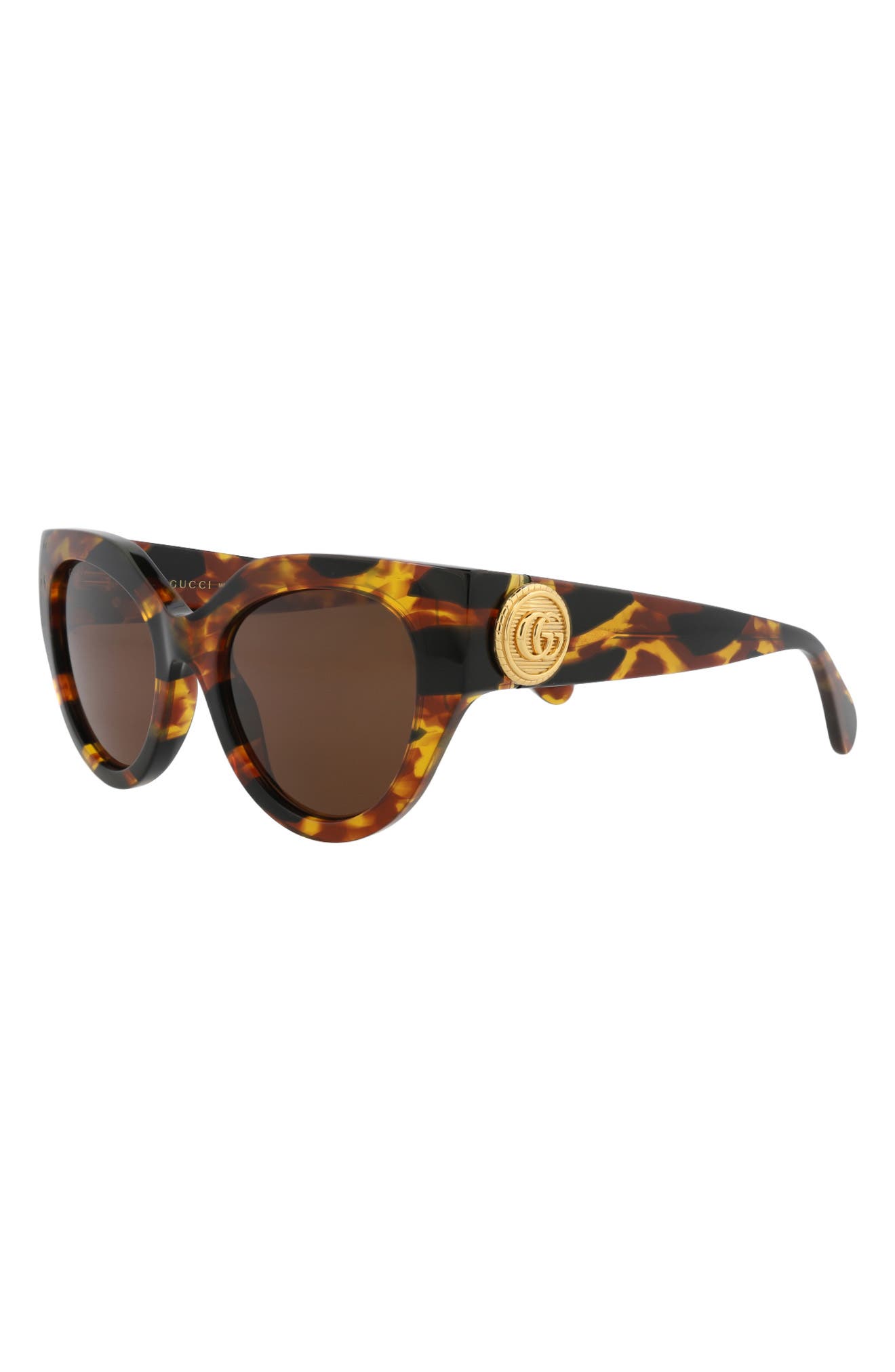 Gucci 52mm Cat Eye Sunglasses