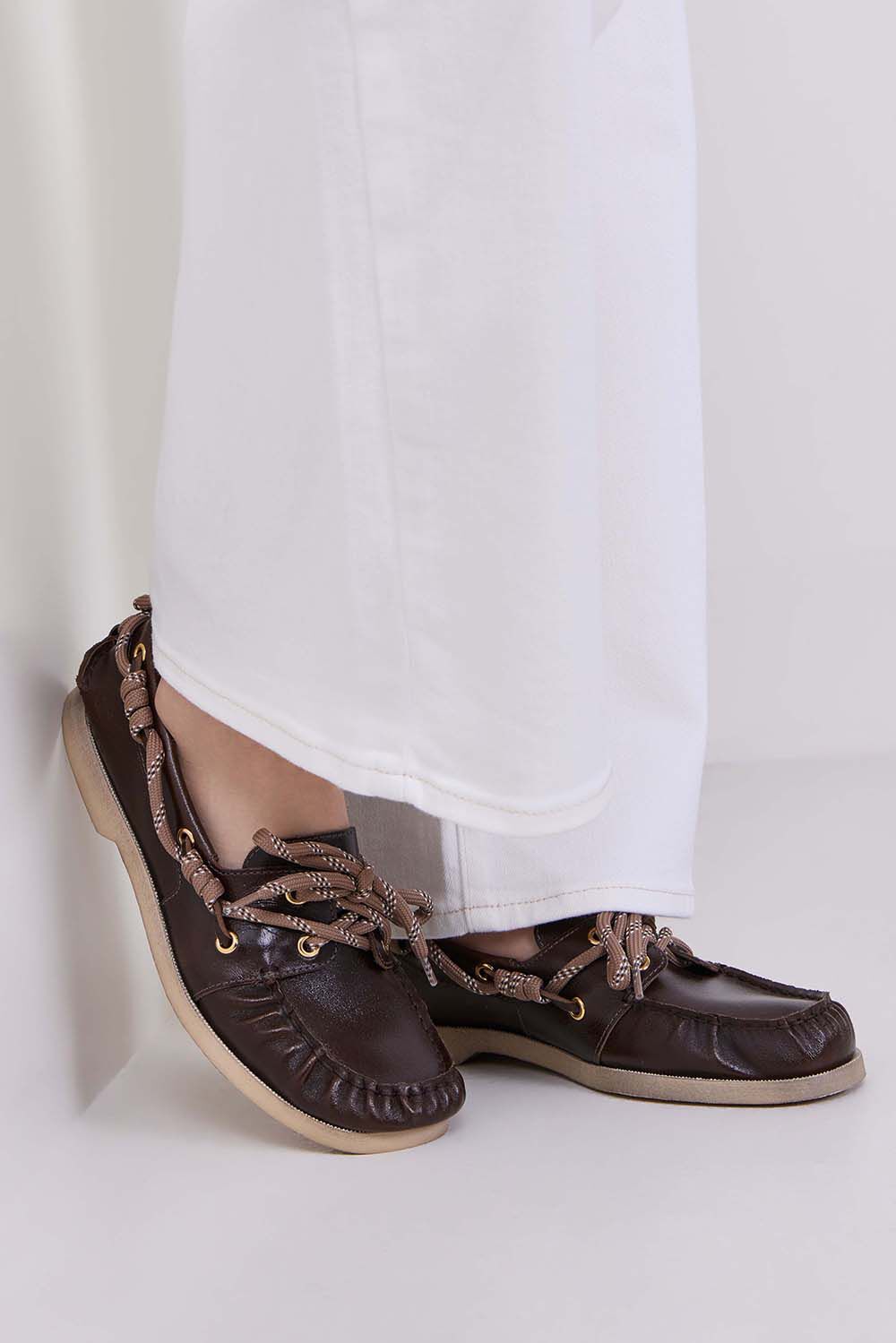GOLDEN GOOSE נעלי מוקסין