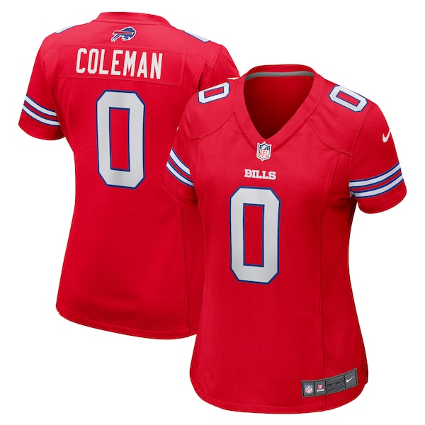 Keon Coleman Buffalo Bills Nike Women's Alternate Game Jersey -  Red/Royal
