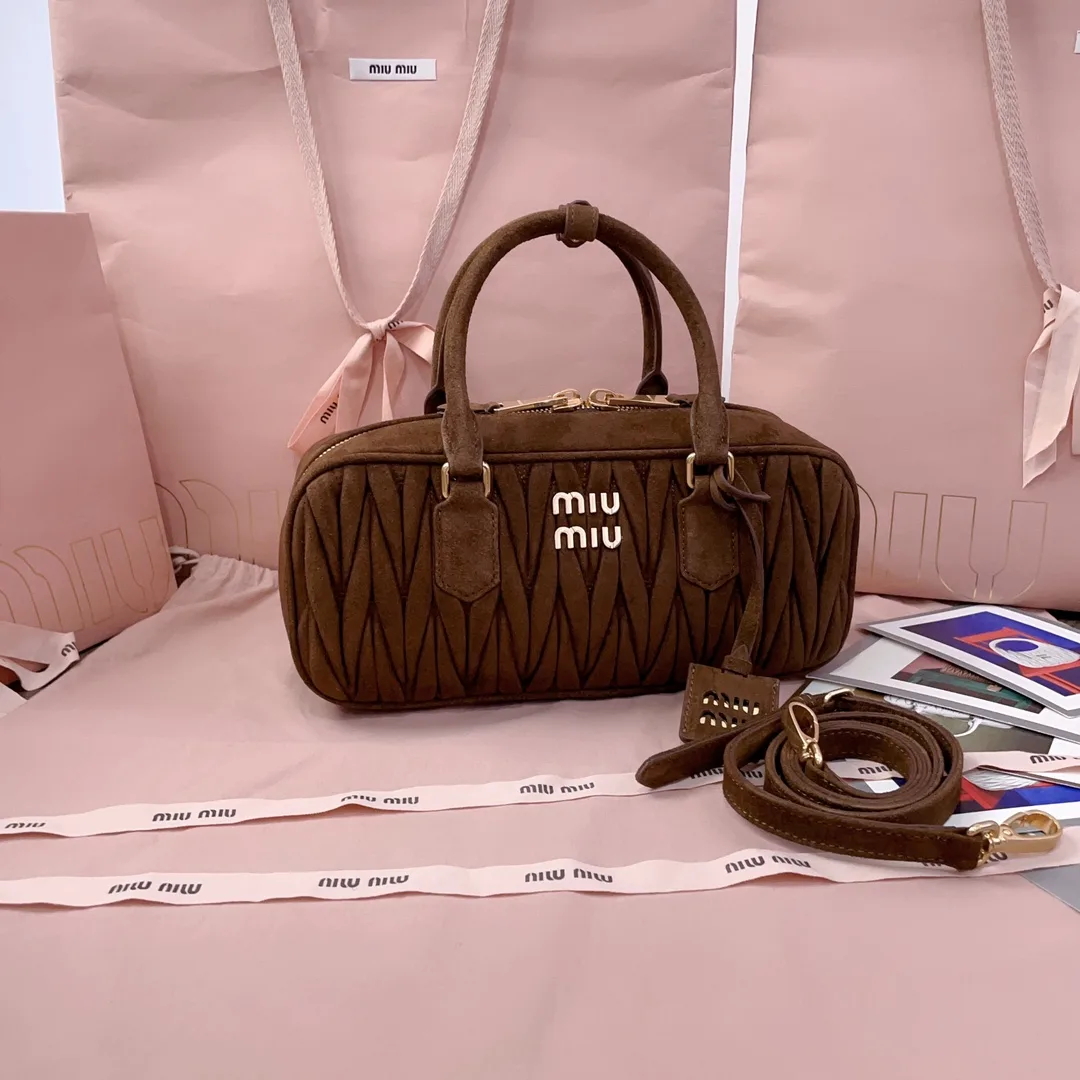 Miu Miu Matelasse Lambskin Top Handle Bag product photo from LabelPicks