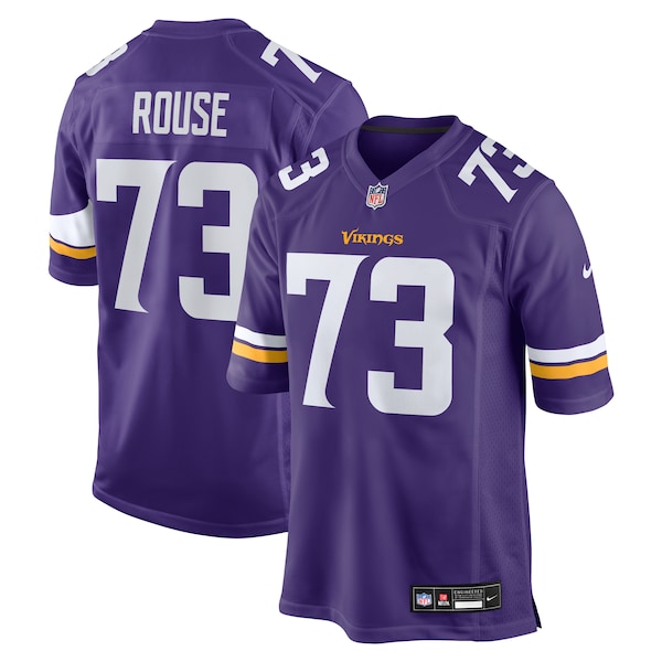Walter Rouse Minnesota Vikings Nike Team Game Jersey -  Purple