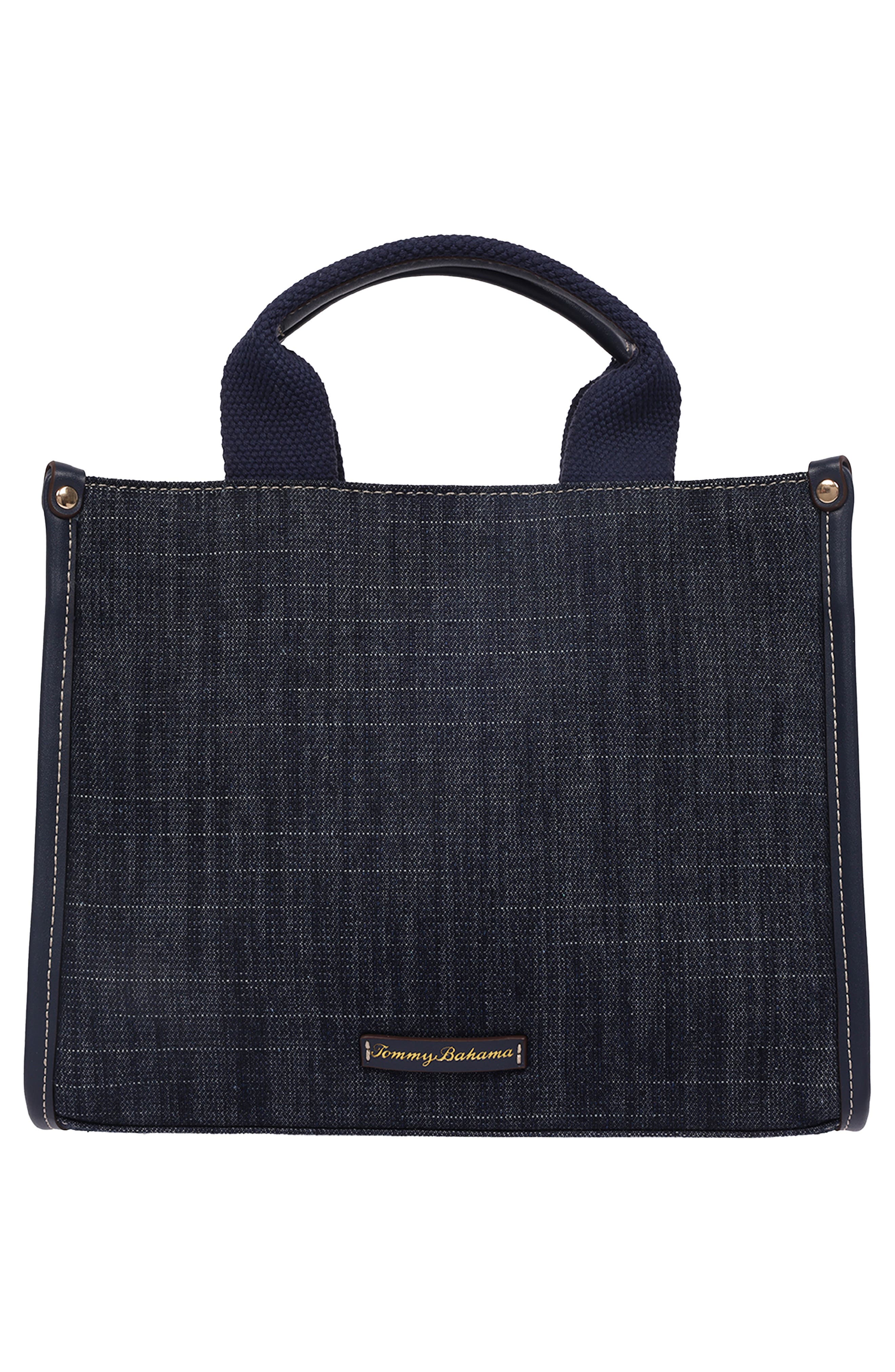 Tommy Bahama Dorothy Medium Denim Tote Bag