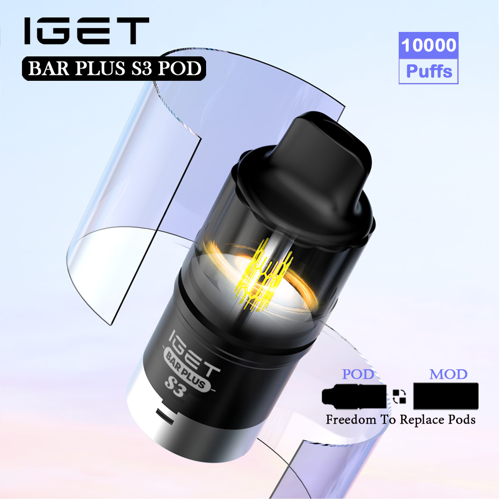IGET BAR PLUS S3 POD 10000 Puffs
