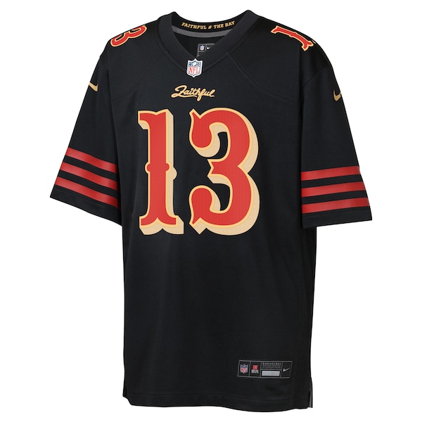Brock Purdy San Francisco 49ers Nike Youth 2025 Rivalries Collection Game Jersey - Black