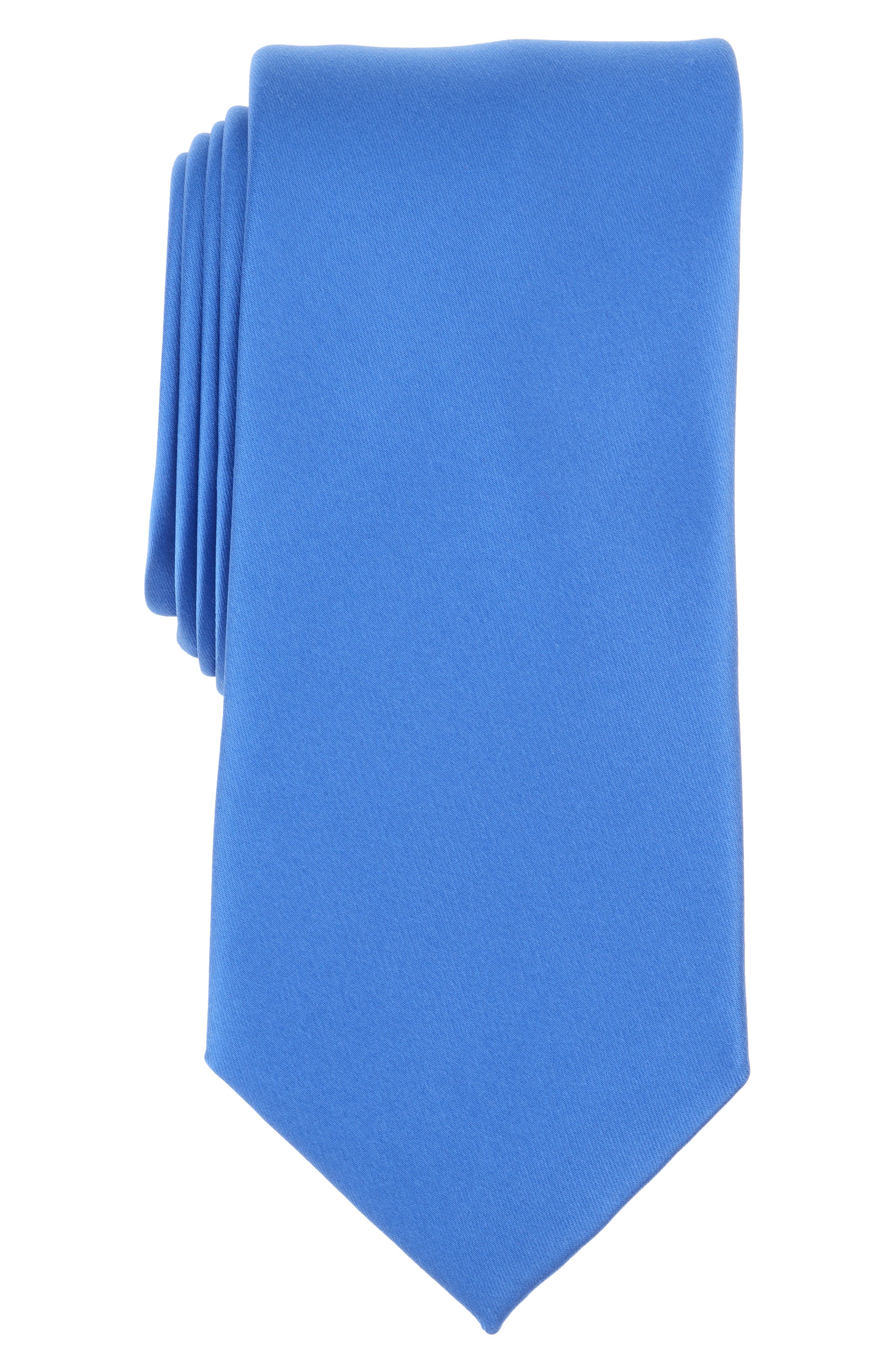 SAVILE ROW CO Solid Satin Tie