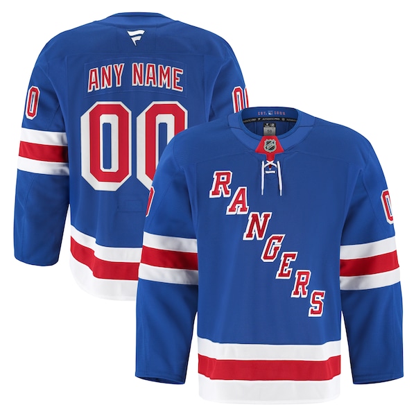 New York Rangers  Home Authentic Pro Custom Jersey - Royal