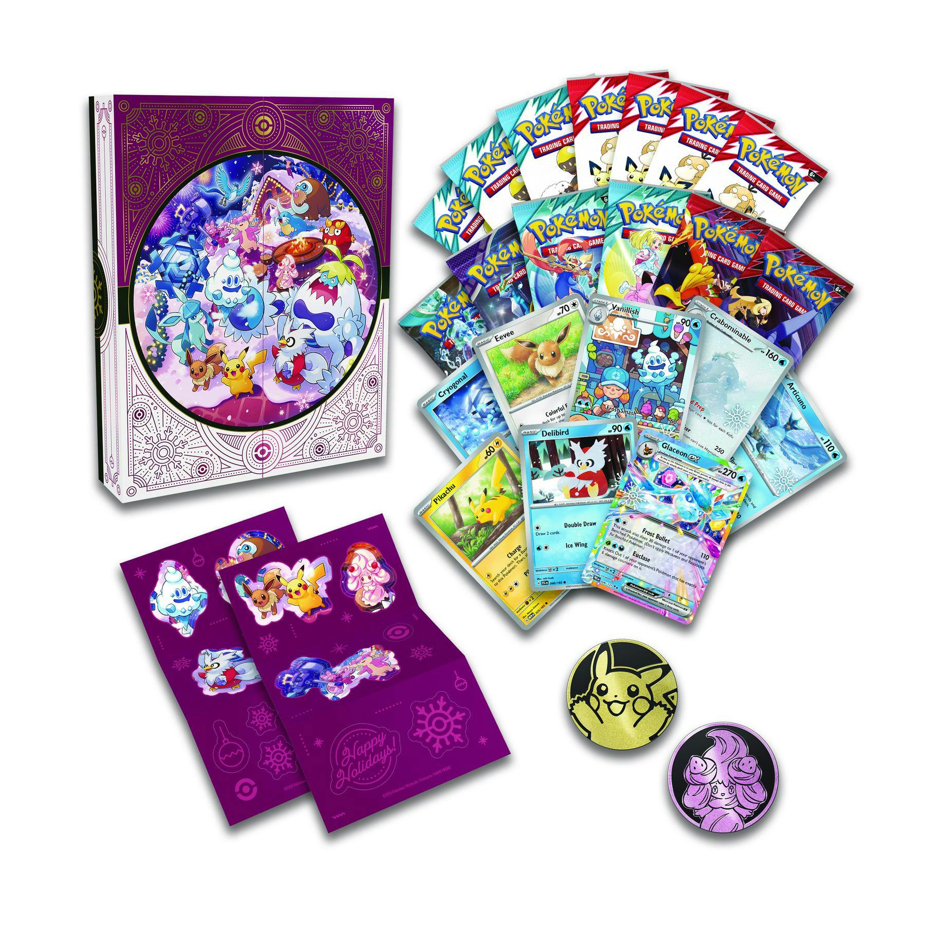 2025 Pokemon TCG: Holiday Calendar - 25 Days of Surprises! (8/22)