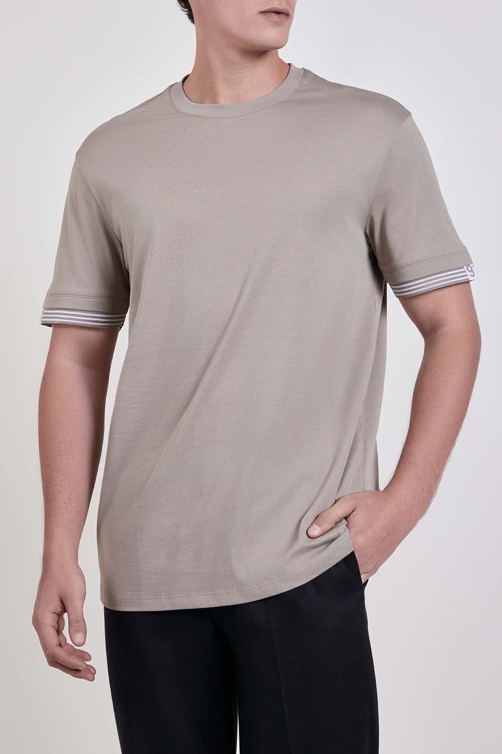 ARMANI EXCHANGE חולצת טי בגזרת סלים