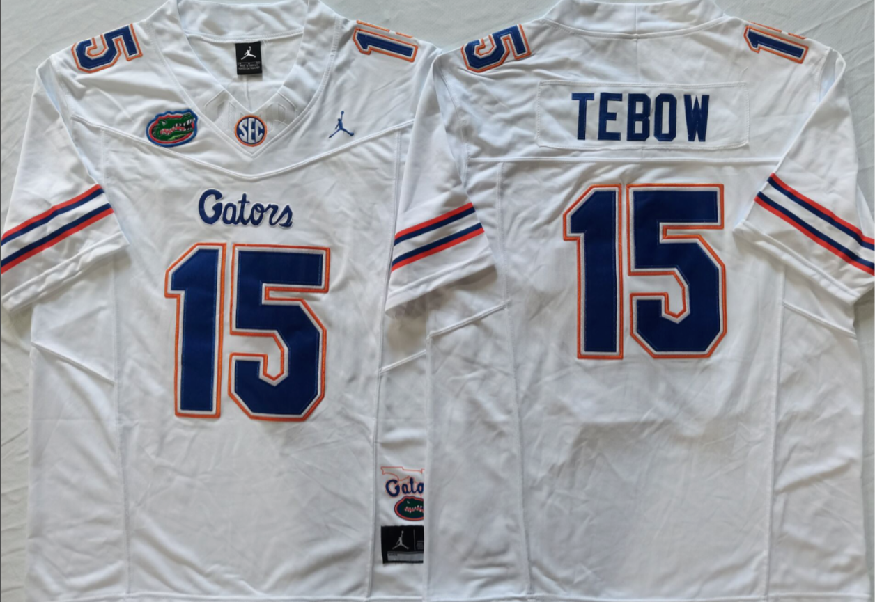 Tim Tebow NCAA Florida Gatorss Jordan Band Vapor Limited Jersey