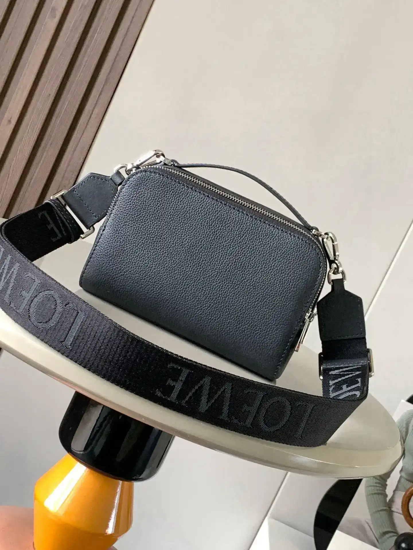 Loewe Black Calfskin Crossbody Bag product photo from LabelPicks