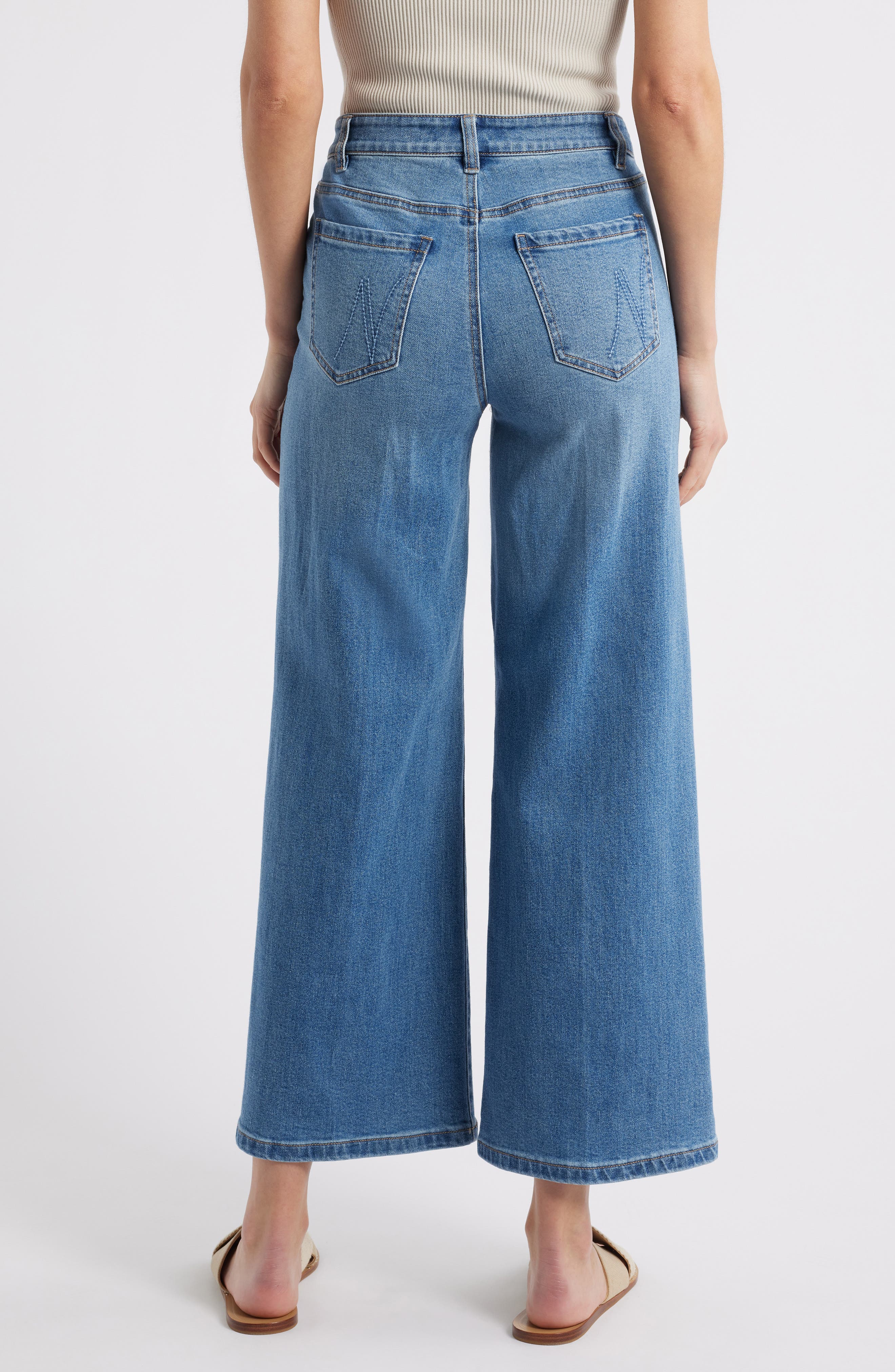 NIC+ZOE Weekend Wide Leg Jeans