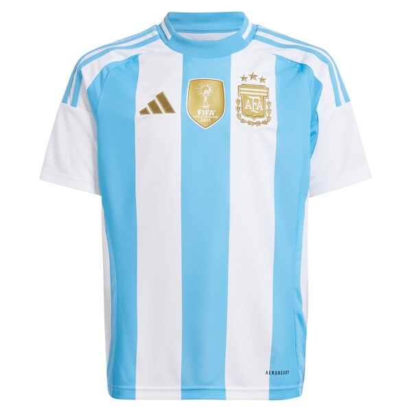 Argentina National Team adidas Youth 2024 Home Replica Jersey - White