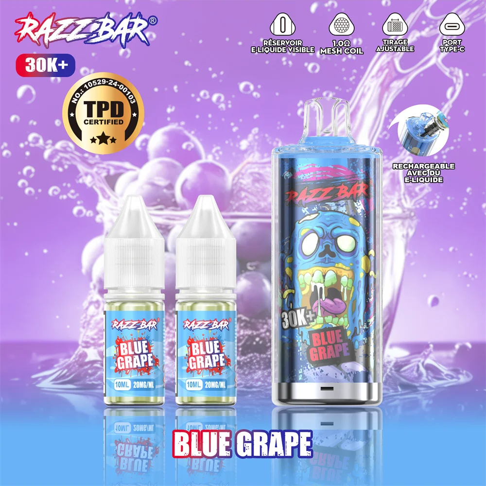 Razz Bar 30K+ Disposable Vape (2%, 30000 Puffs)
