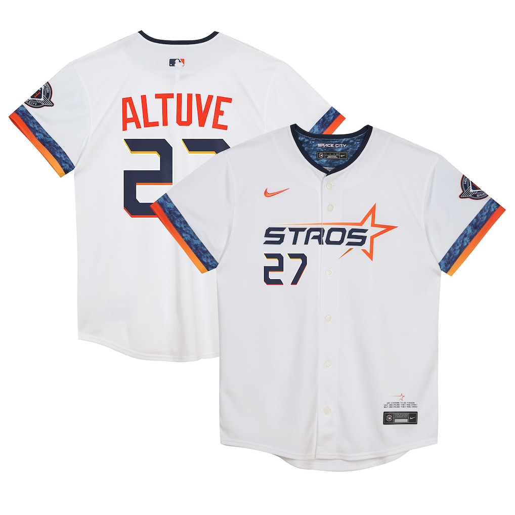 Jose Altuve Houston Astros Nike Preschool 2025 City Connect Limited Player Jersey - White