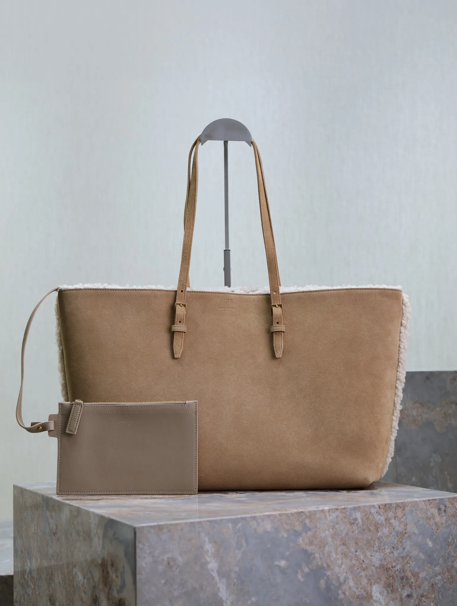 Saint Laurent Beige Tote Bag product photo from LabelPicks