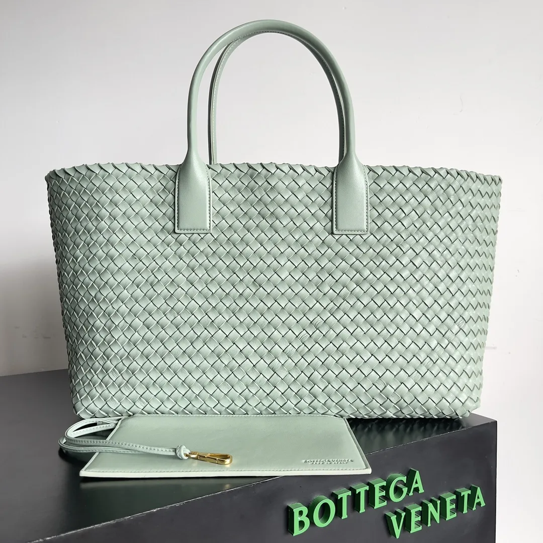 Bottega Veneta Cabat Intrecciato Woven Leather Tote Bag product photo from LabelPicks