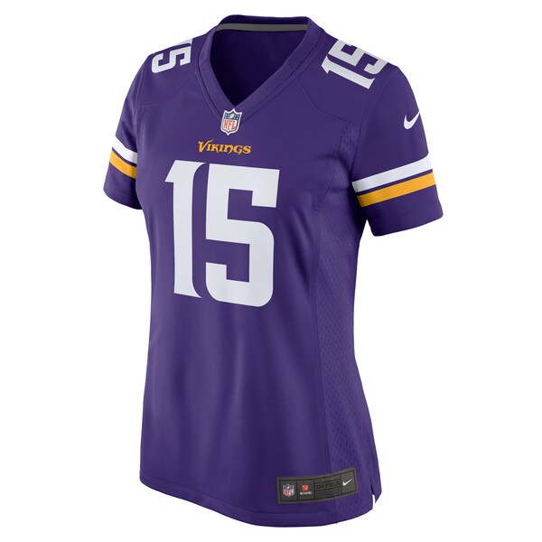 Dallas Turner Minnesota Vikings Nike Women's Game Jersey -  Purple