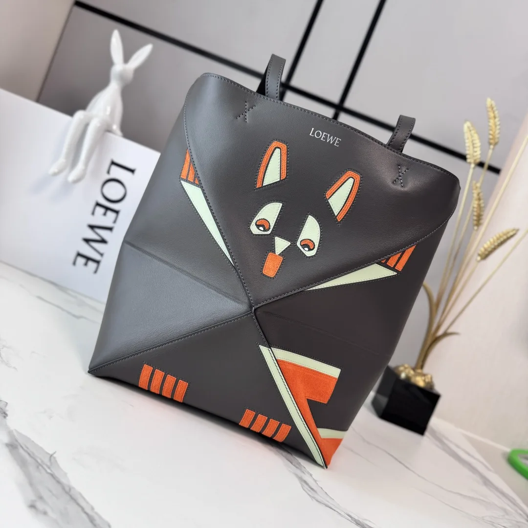 Loewe Calfskin Puzzle Tote Bag product photo from LabelPicks