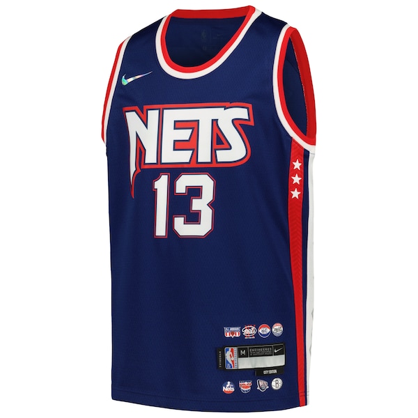 James Harden Brooklyn Nets Nike Youth Swingman Jersey - City Edition - Navy