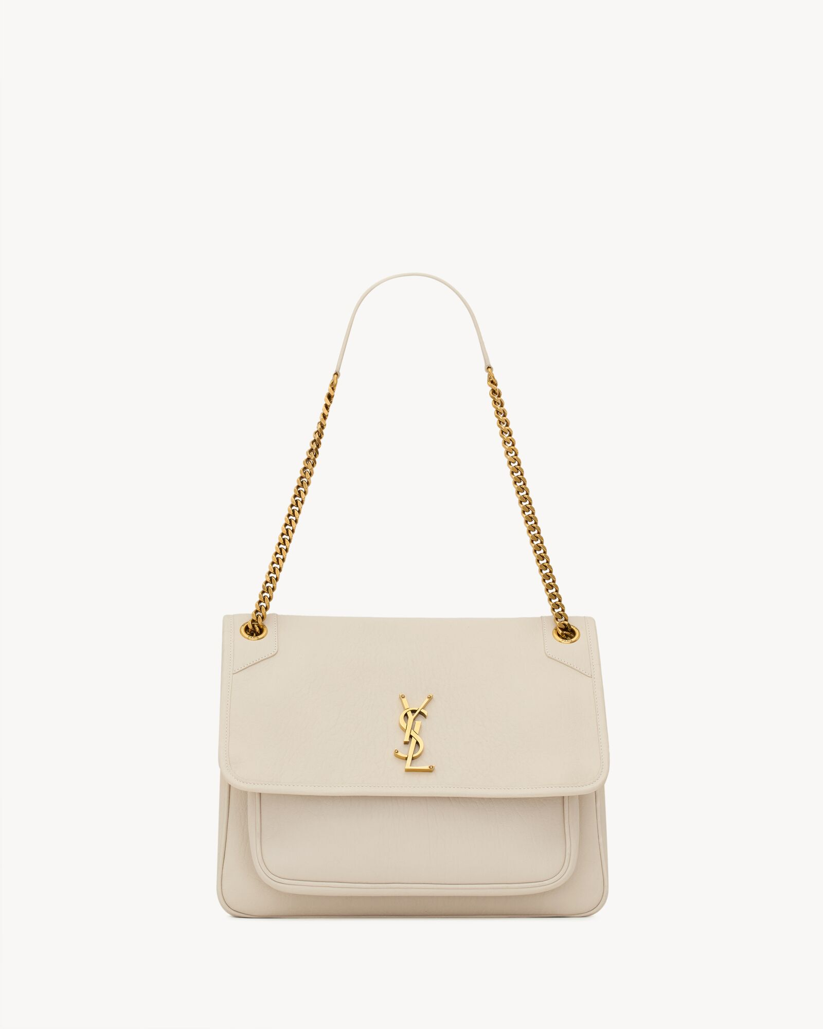 YSL NIKI large grained sheepskin handbag