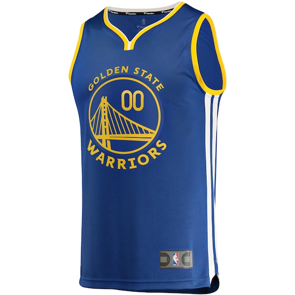 Jonathan Kuminga Golden State Warriors  2021 NBA Draft First Round Pick Fast Break Replica Jersey Royal - Icon Edition