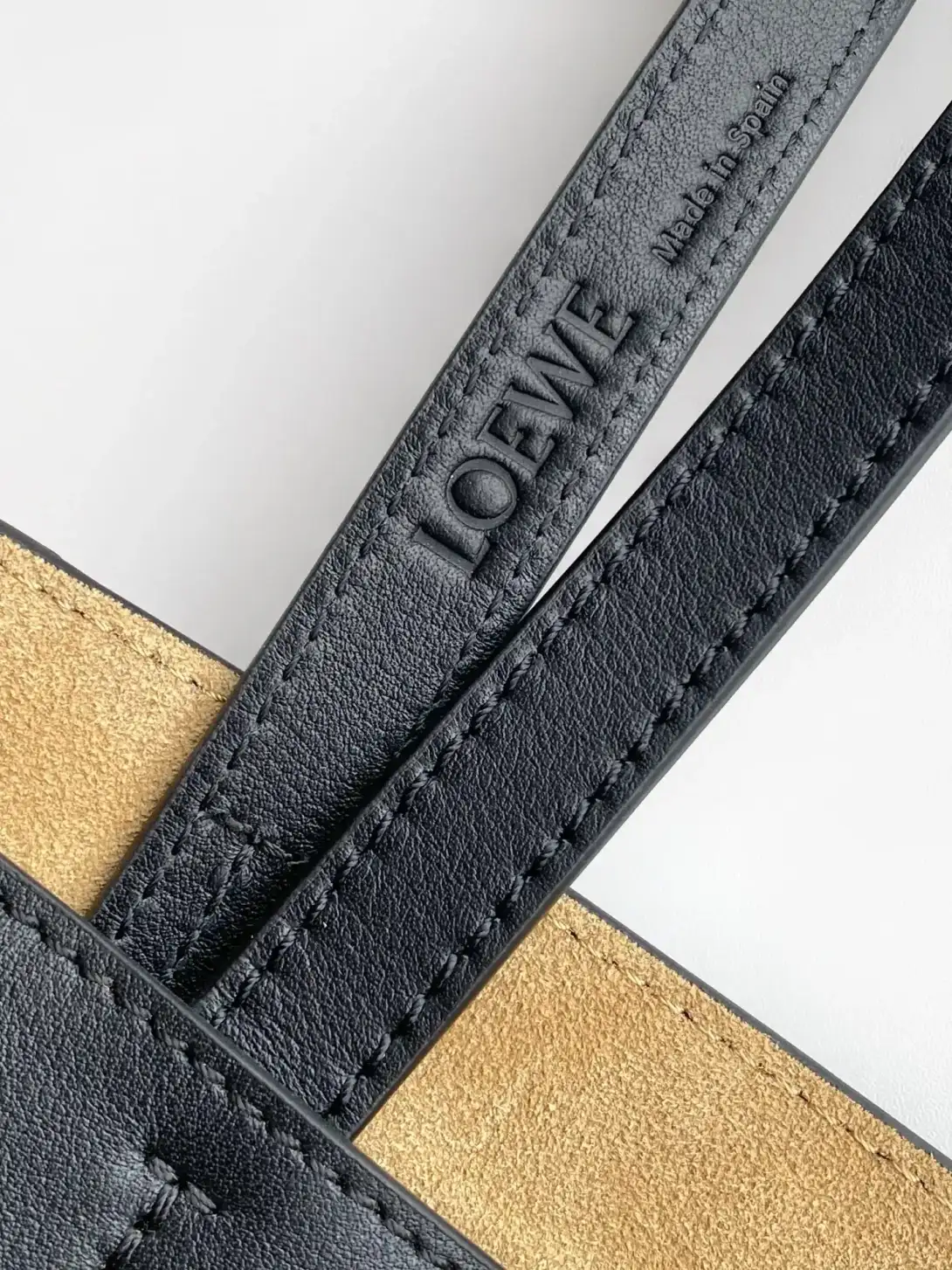 Loewe Black Puzzle Calfskin Tote Bag product photo from LabelPicks