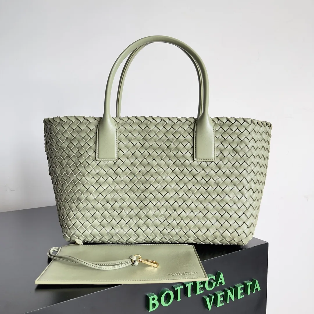 Bottega Veneta Cabat Intrecciato Woven Leather Tote Bag product photo from LabelPicks