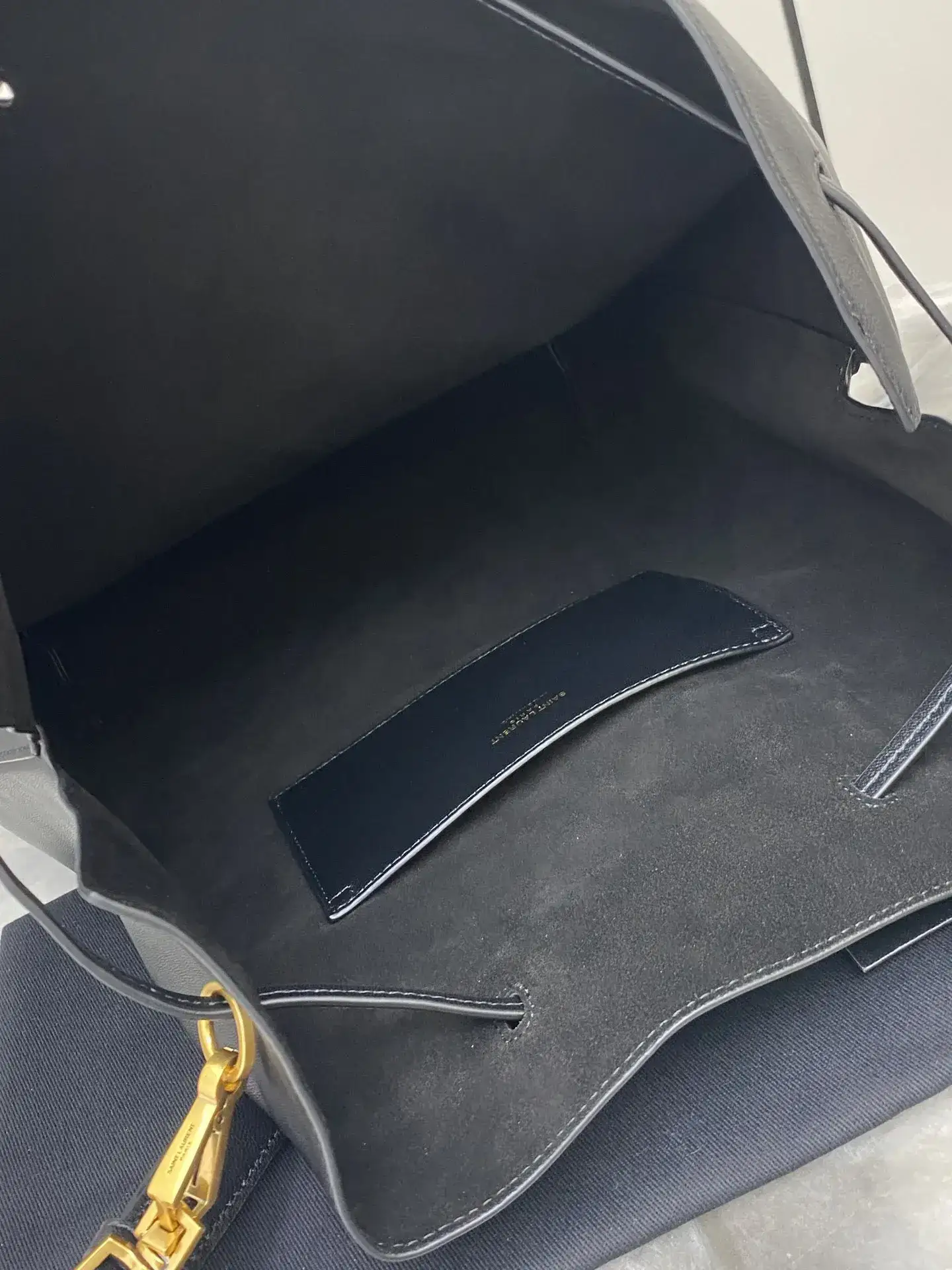 Saint Laurent Lambskin Bucket Bag product photo from LabelPicks