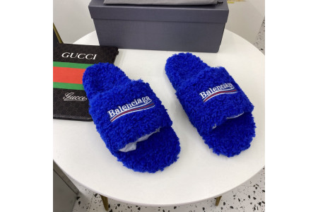 Balenciaga Furry Slide