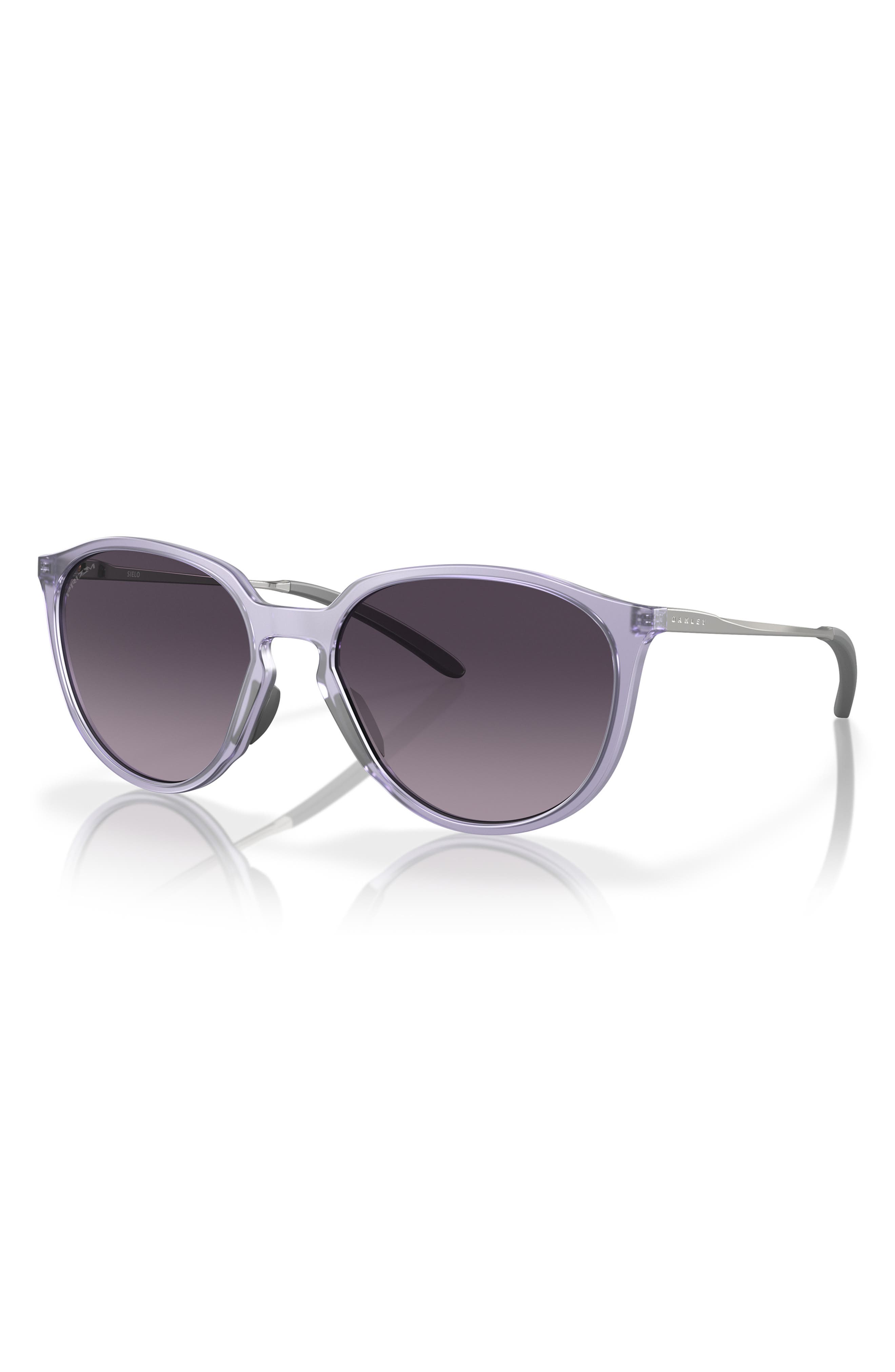 Oakley Sielo 57mm Gradient Round Sunglasses