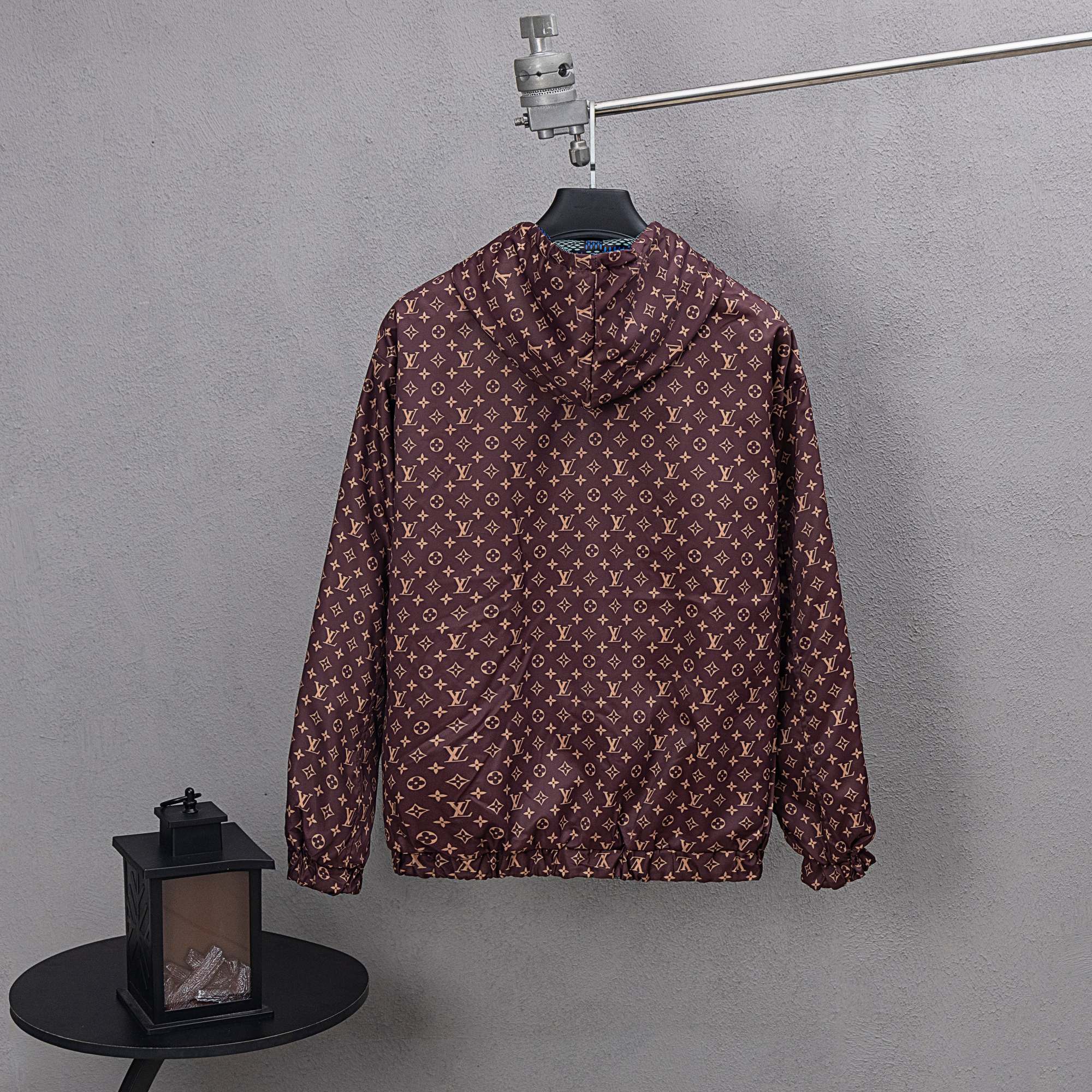 0918 New Unisex Plaid Cotton Blend Zip-Up Hoodie Jacket