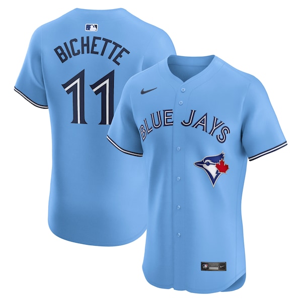 Bo Bichette Toronto Blue Jays Nike Alternate Elite Player Jersey - Powder Blue